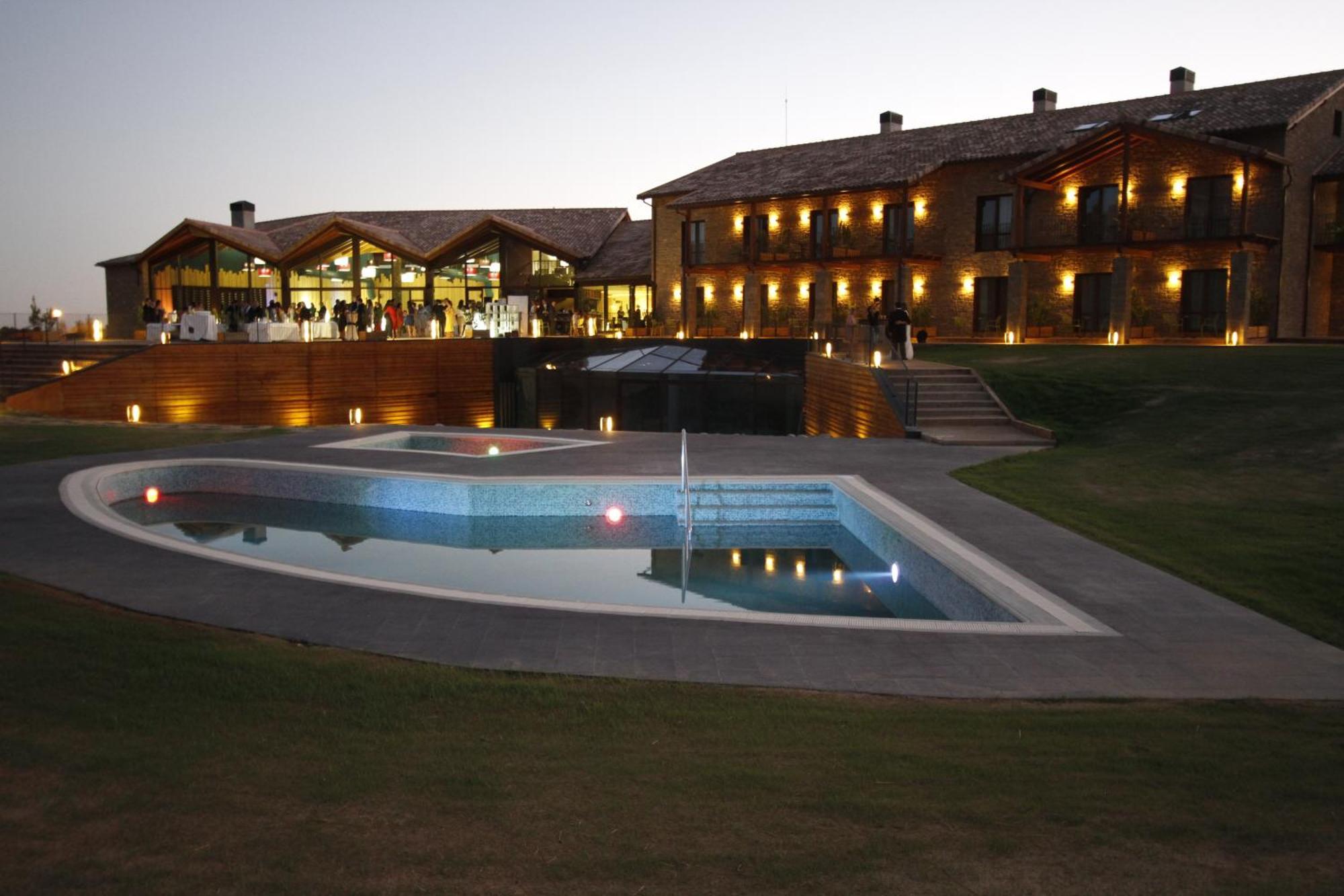 Hotel Spa Aguas De Los Mallos Murillo de Gallego Exterior photo